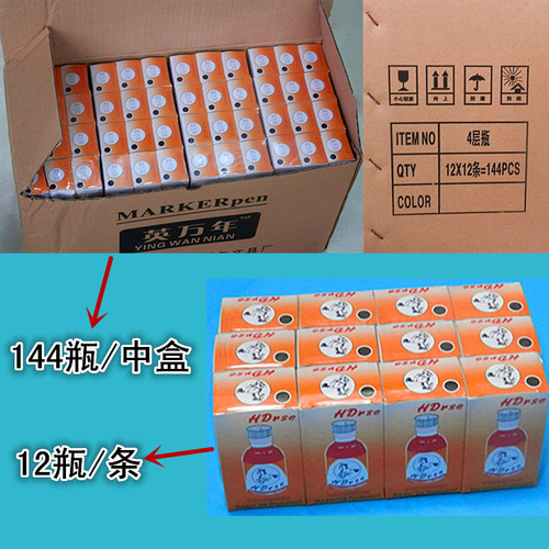 Wholesale marker ink refill oily marker water black 25ml non-erasable marker refillable with ink