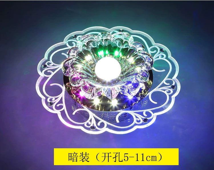 LED lights for corridor, small modern acrylic ceiling light for living room