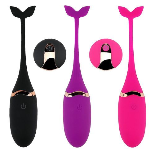 Adult USB charging wireless tadpole small whale remote control vibrator fish tail vibrator couple's fun vibrator Leya