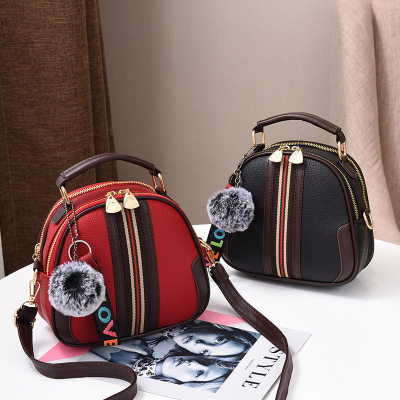 女包2018潮新款包包女韩版个性时尚女包斜挎单肩手提包 一件代发