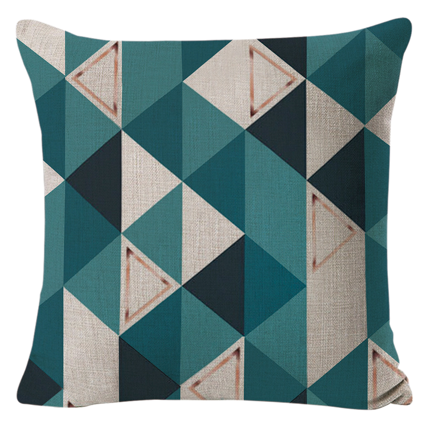 Geometric Striped Pillow Cover 7