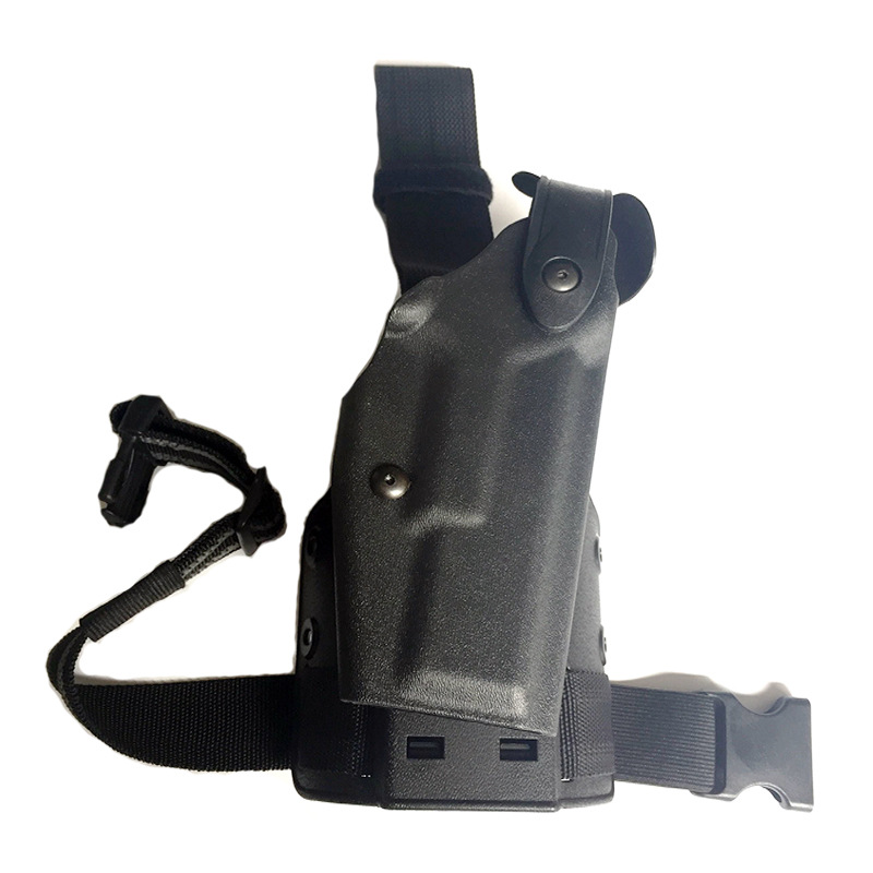 (2개) 소파 릴란 G17 조명 없음 다리 교수형 총 소매 전술 GLOCK 17 19 21 조명 총 슬리브 빠른 다리