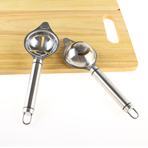 304 stainless steel egg leaker egg white separator long handle egg yolk separator egg leaker egg separator DIY baker