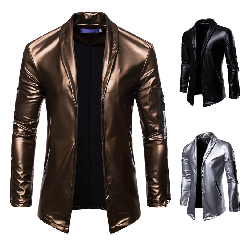 Veste en cuir homme - Ref 3443808 Image 2