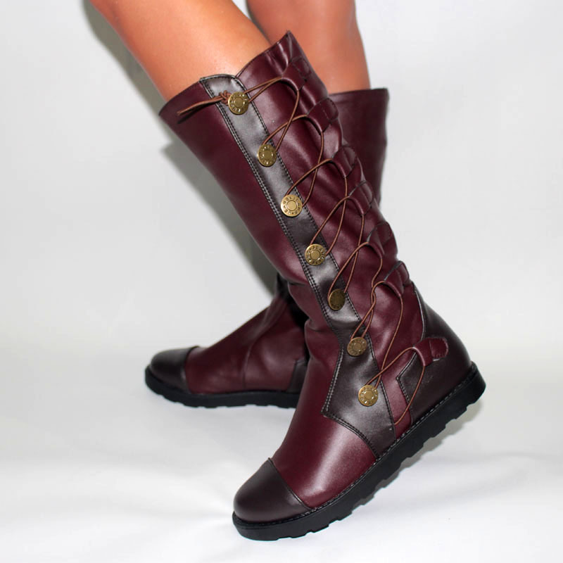 Bottes femme en pu - Ref 3355167 Image 3