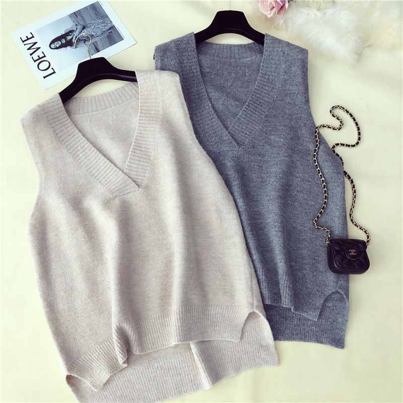 Gilet femme LONEY en Laine mohair - Ref 3316466 Image 4