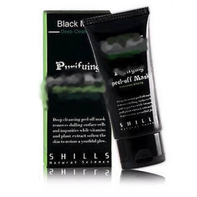 跨境爆款 SHILLS 活性炭黑面膜竹炭面膜Black Mask 50m|ms