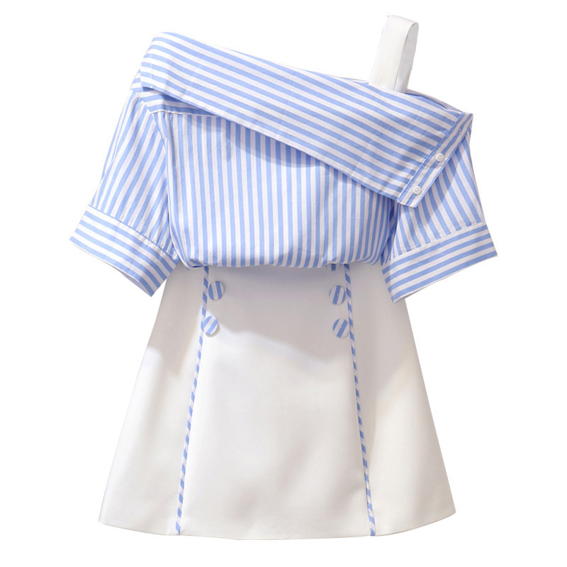 Costume femme en Mélange de coton - Ref 3334025 Image 5