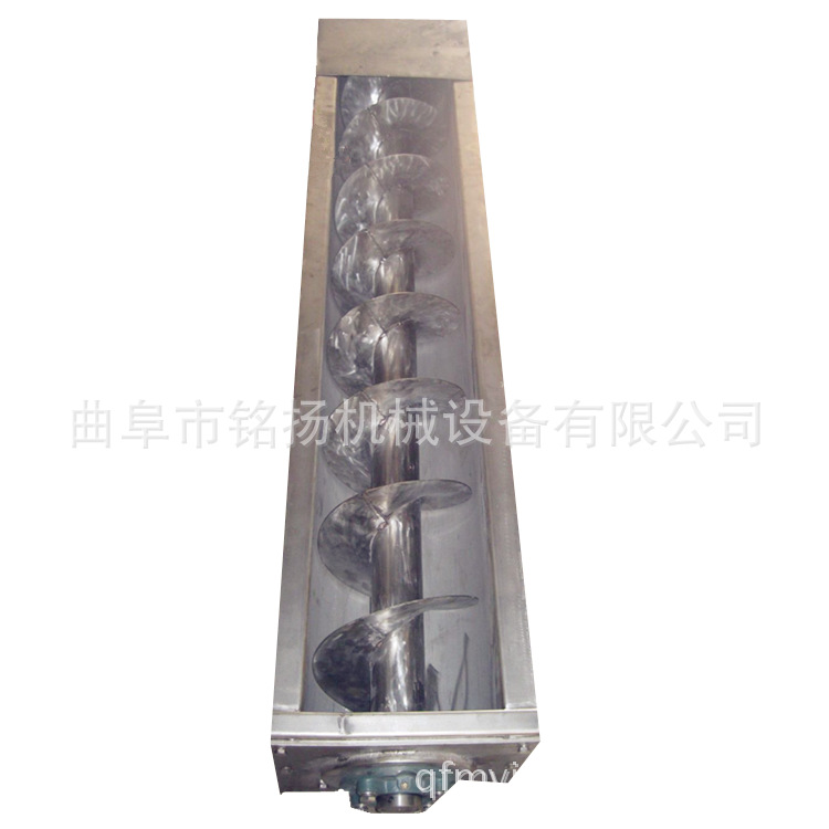 水泥螺旋上料机 垂直螺旋输送机半圆带盖式提升机现货