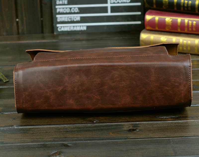Single-Shoulder Crossbody Laptop Briefcase 10