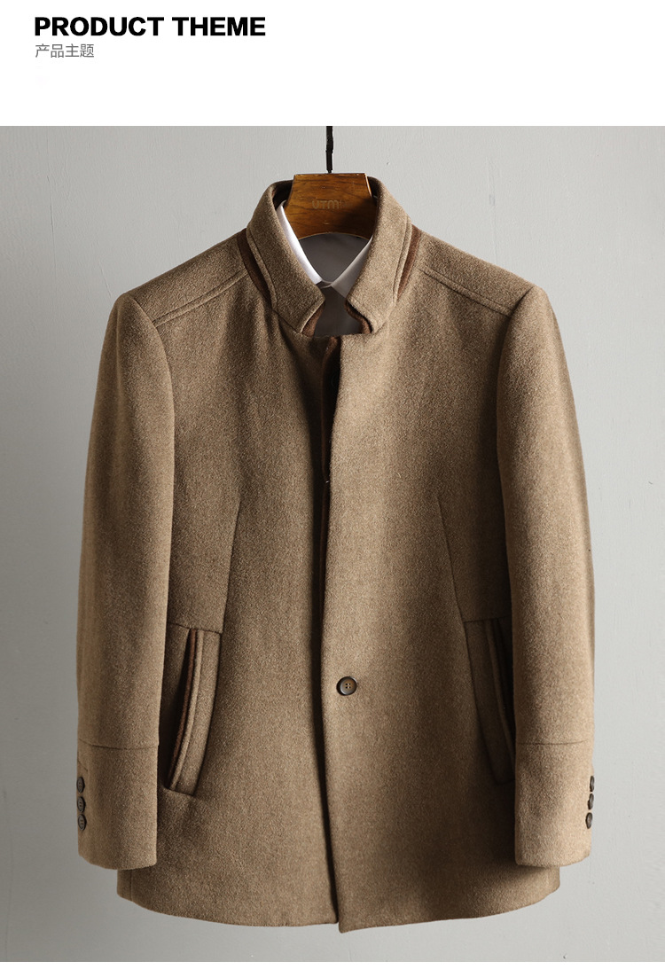 Manteau homme en Laine - Ref 3419082 Image 7