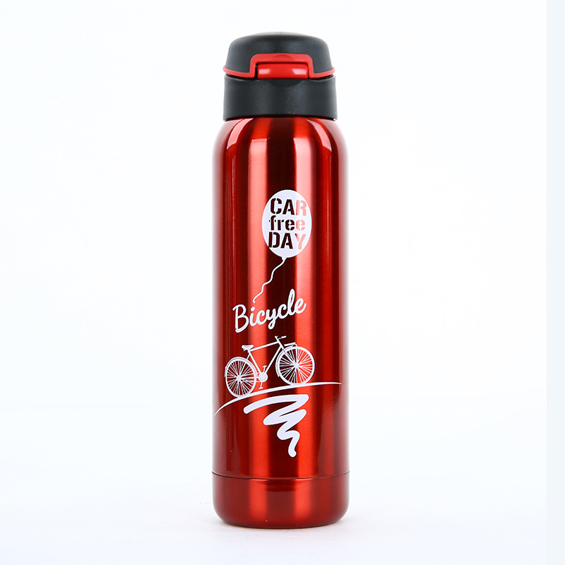 2018 nuevo ciclismo escalada olla bicicleta deportes paja taza moda deportes al aire libre hervidor termo taza por mayor