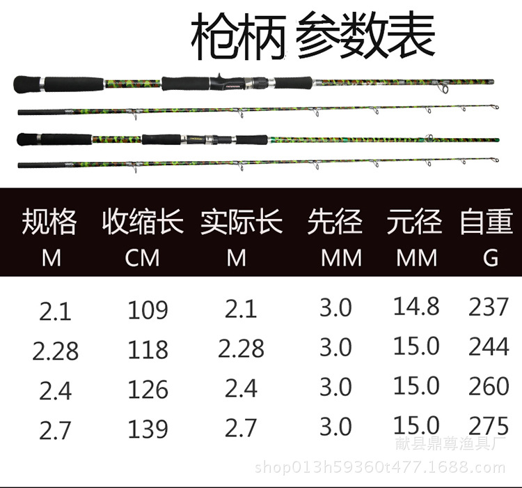 雷强竿路亚竿热销