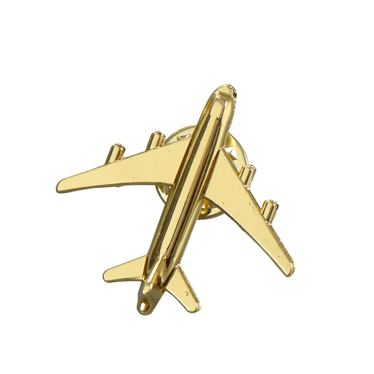 Creative individual badge, airplane, pin, custom-made