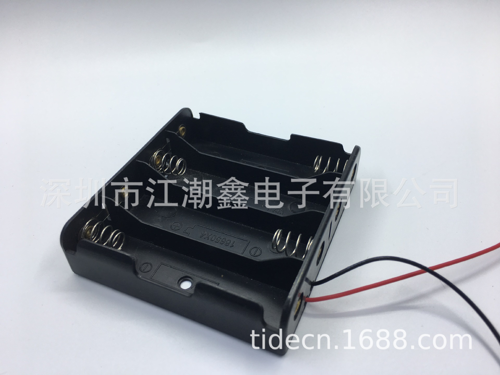 四节18650带线锂电电池盒