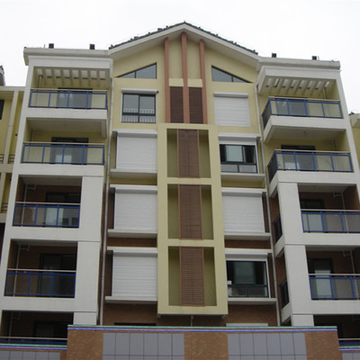 Spain Imported The curtain piece Rolling shutters Rolling shutter door garage door Sun room Flat heat insulation aluminium alloy heat insulation