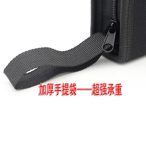 Customizable hot melt glue gun set tool bag utility knife set organizing oxford cloth storage tool bag bag