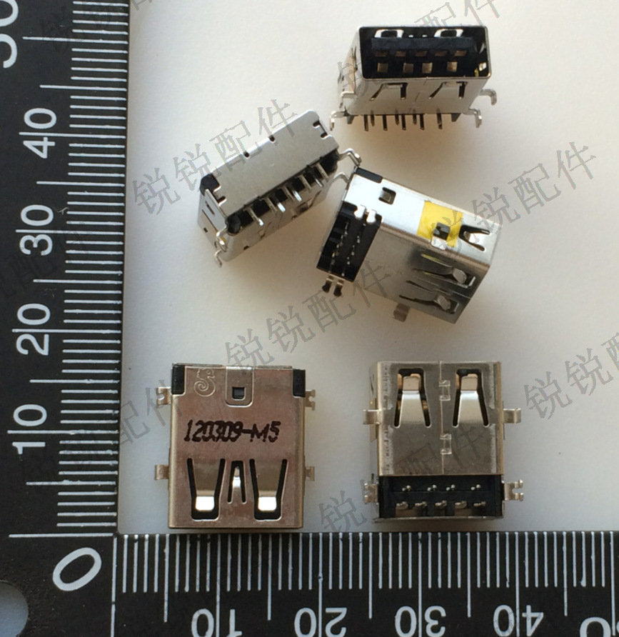 三星 联想 华硕 戴尔等笔记本3.0USB母座 接口 上接平口 9P母座