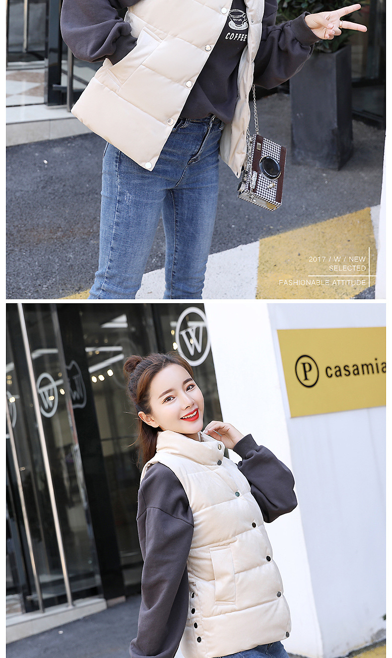 Gilet femme MARQUE INDéPENDANTE en Velours d or - Ref 3317344 Image 28