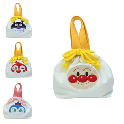 妈咪包手提包小号多功能饭袋便当包帆布包带饭手提袋