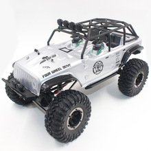 跨境高速越野攀爬競速車玩具1073雷魔1：10大型電動遙控汽車模型