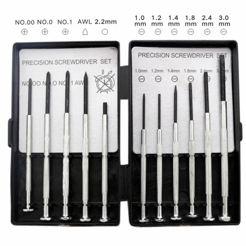 Factory direct sales of 11-piece watch screwdriver set, cross, multi-specification screwdriver, watch screwdriver set wholesale