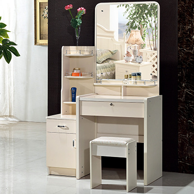 ^梳妆台简约小户型化妆桌现代韩式组装化妆台简易卧室迷你家具