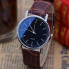 Men's glossy fashionable quartz belt, swiss watch, Birthday gift, wholesale