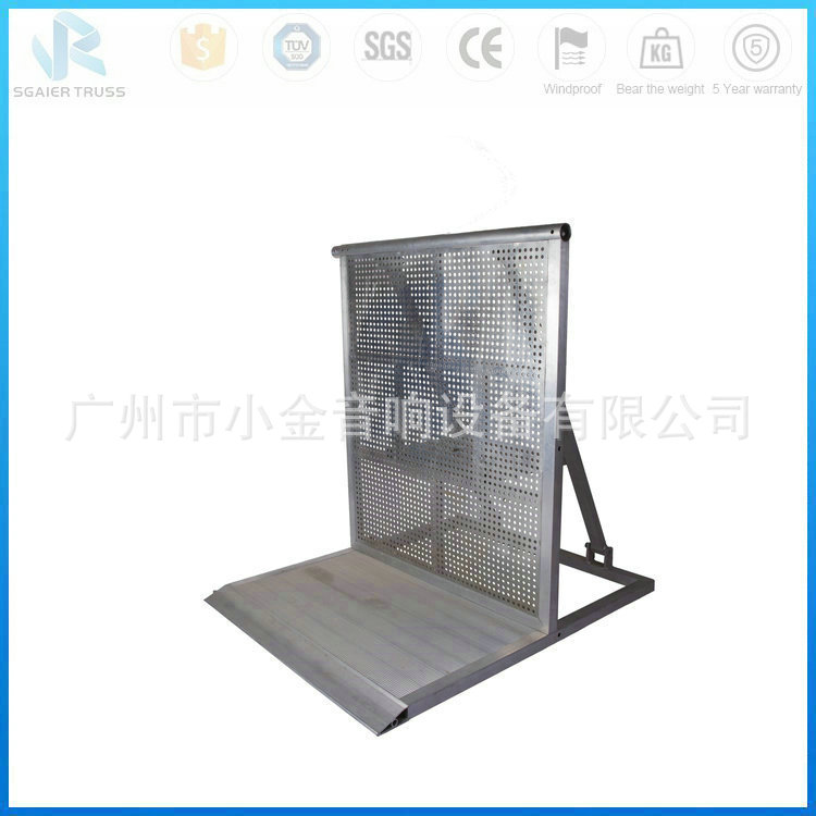 铝合金防暴栏 防爆栏带推车 TUV认证 品质保障 价格实惠