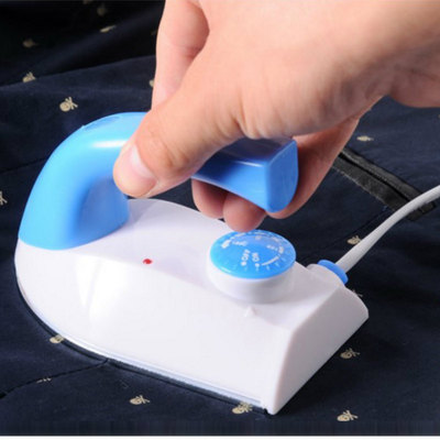 振伟迷你式可调温电熨斗 户外旅行小型学生电熨斗 手持烫金电熨斗