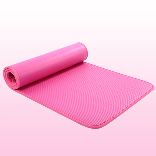 Edge-Bound Yoga Mat for Beginners, Extended and Widened Fitness Mat for Men and Women, Thick Exercise Anti-Slip Odorless Yoga Blanket
