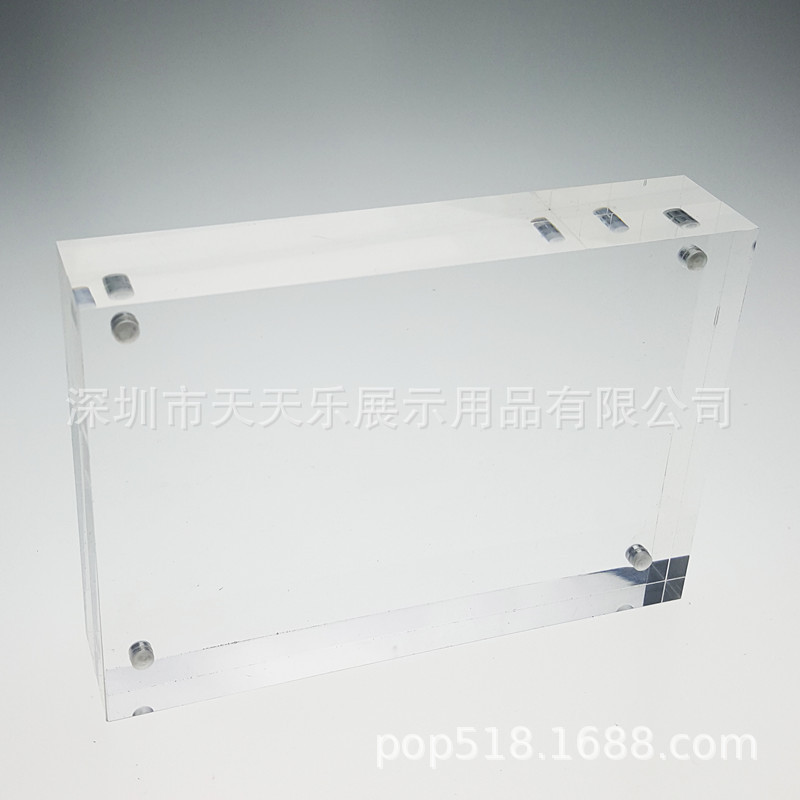 厂家销售压克力磁铁相框,透明亚克力相框,磁铁相架,水晶相架