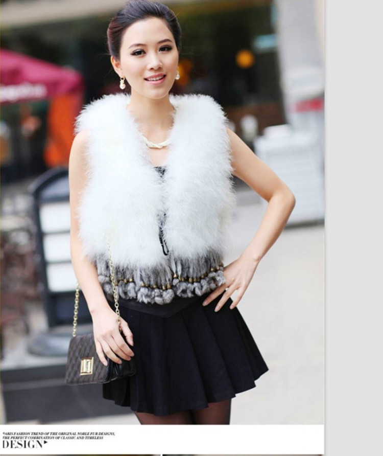 Gilet femme en Cheveux de dinde - Ref 3318034 Image 13