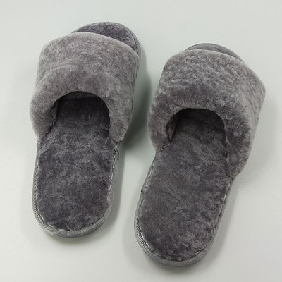 廠家直銷新款秋冬女羊剪絨皮毛壹體家居棉鞋防滑加厚保暖軟底拖鞋