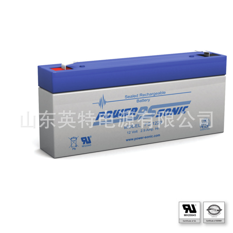 销售Power-Sonic 密封铅酸蓄电池 PS-1229 12V2.9AH免维护蓄电池