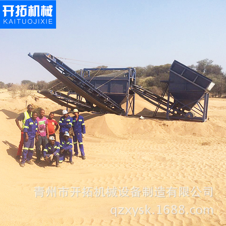 厂家直销一次二次振动筛 筛沙机 滚筒筛 移动筛沙机 震动筛砂机