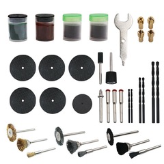 Electric Grinder 161PC Accessory Kit Bagged Electric Grinder Overhaul Accessories Set Polishing and Grinding Electric Grinder Accessories