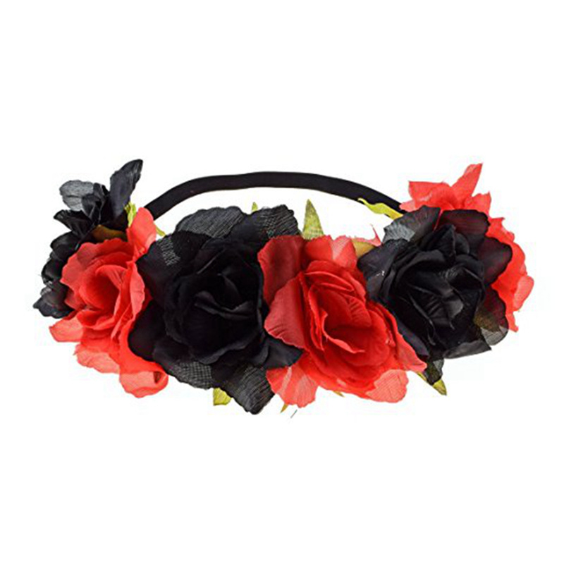 Romantic Flower Cloth Hair Band display picture 5