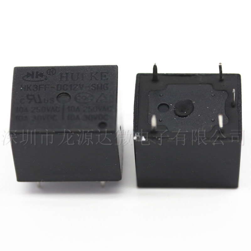 HK3FF-DC12V-SHG T73 汇科继电器 一组转换 5脚 全新原装