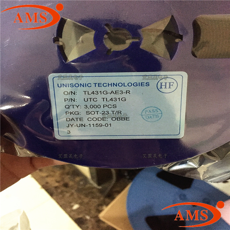 TL431G-AE3-R SOT-23 encapsulation Silk screen: 431G UTC/ Friends of Patch Triode TL431