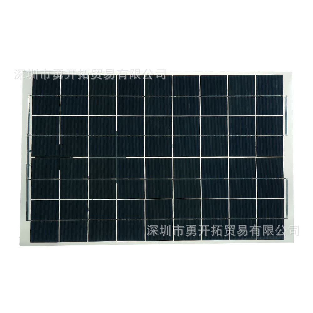 30W 12V半柔性太阳能电池板设备电池充电器