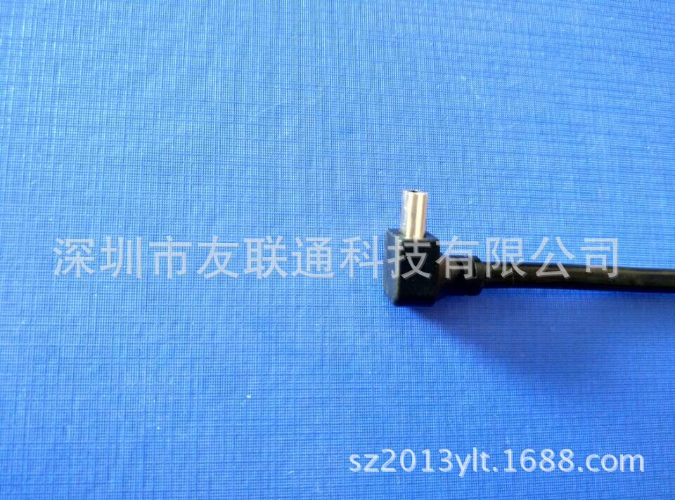 厂家直 USB 弯头MINI5PIN 直角90度弯头 充电线 数据线
