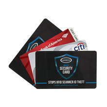 RFID屏蔽卡 0.84mm超薄銀行卡支付卡防掃描 防盜刷 錢包適用