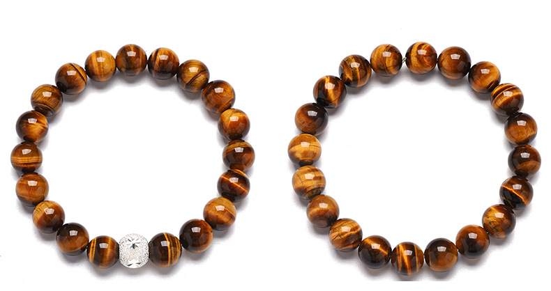 Natural Tiger Eye Stone Bracelet Image 2