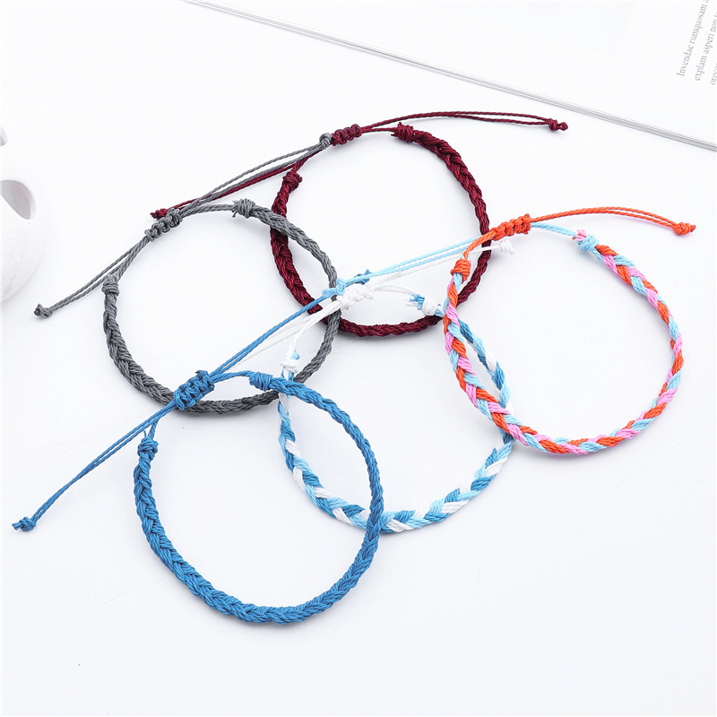 Ethnic Style Waves rope Knitting Womenu0027S Bracelets
