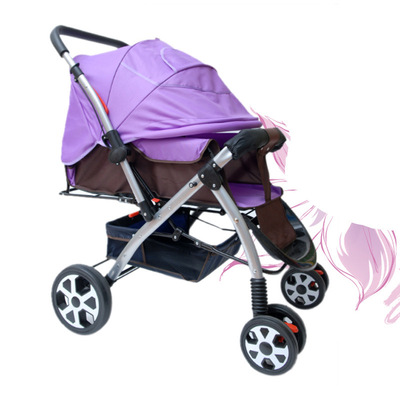 婴儿推车加宽加长轻便折叠婴儿车避震双向宝宝儿童手推车厂家批发|ms