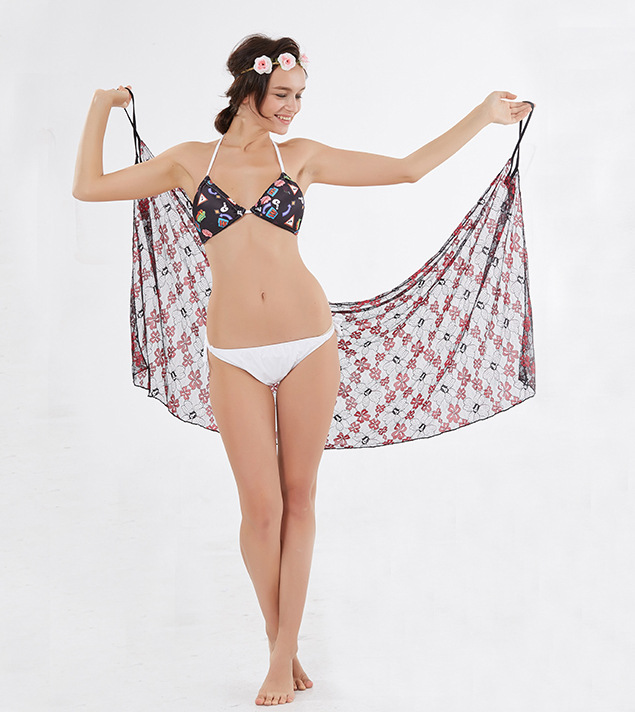 Summer Beach Cover Up Lightweight UV Protection Stylish Design Perfect for Swimwear and Outdoor Activities