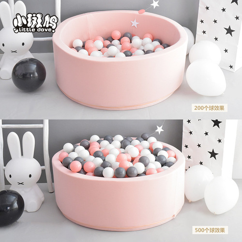 Ocean Bubble Pool Children Dry Pool Home Use Nordic Thick Bubble Pool Baby Indoor Game Fence