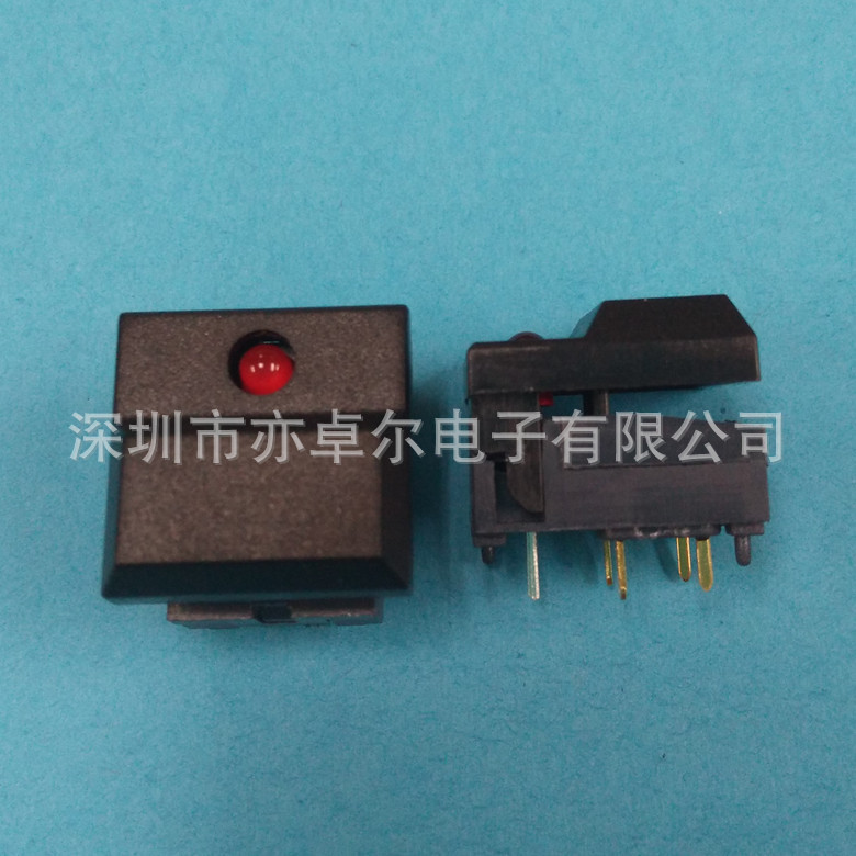 正品台湾HONGJU原装按钮开关PB86-B1-B-NR按键开关