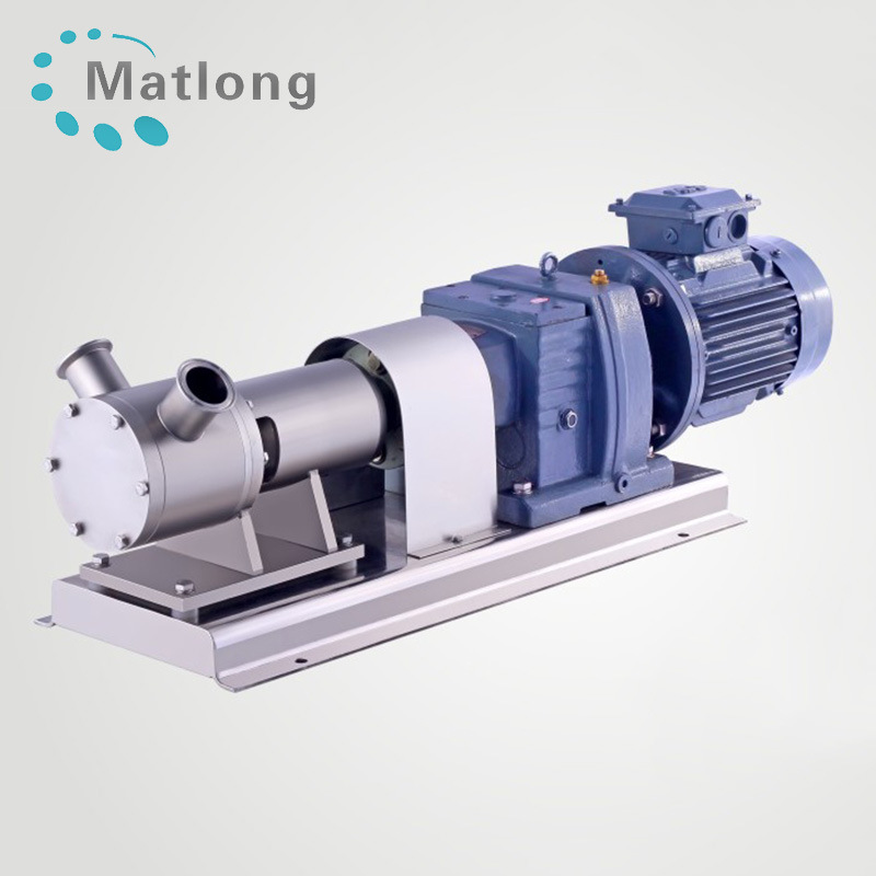 输送高粘度树脂泵 注输泵 打胶泵正旋泵不锈钢大流量高扬程正弦泵